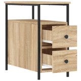 Bedside Cabinet Sonoma Oak 30x60x60 cm Engineered Wood 826065