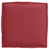 Cushion 6 pcs Wine Red 40 x 40 x 8 cm Oxford Fabric 42001604