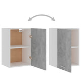 Hanging Cabinet Lyon Concrete Grey 39.5x31x60 cm Engineered Wood 801256