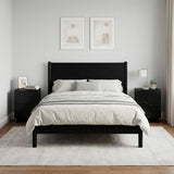 Bedside Cabinet 2 pcs Black 33.5 x 34.5 x 50 cm Engineered Wood 8011390
