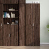 Highboard Brown Oak 30x42.5x185 cm Engineered Wood 3281398