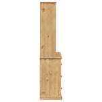 Highboard VIGO 78x40x175 cm Solid Wood Pine 3188304