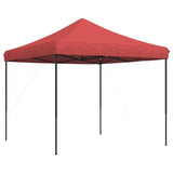 Foldable Party Tent Pop-Up Burgundy 292x292x315 cm 4004917