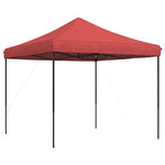 ZNTS Foldable Party Tent Pop-Up Burgundy 292x292x315 cm 4004917