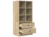 Highboard with Drawer Sonoma Oak 45.5 x 34 x 127 cm 869364
