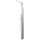 Outdoor Shower Stainless Steel Curved 48199