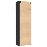 Storage Cabinet Black 70x42.5x225 cm Engineered Wood 3281323