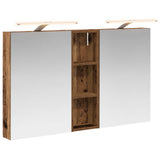Bathroom Cabinet Set 3 pcs 100 x 10.5 x 60.5 cm Engineered wood 3403710