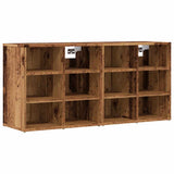 Shoe Cabinets 2 pcs Old Wood 52x30x50 cm 857034