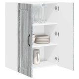 Wall Cabinet PORTO Grey Sonoma 60 x 31 x 80 cm Engineered Wood 885401