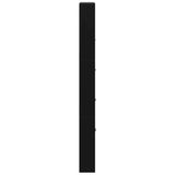 Shoe Cabinet Black 59x17x169 cm Engineered Wood 342512