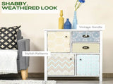 Drawer Table Sideboard Multi-purpose Storage Chest Shabby Chic Entryway Living Room Bedroom T3398P329460
