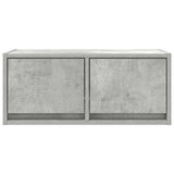 TV Cabinets 2 pcs Concrete Grey 60x31x25.5 cm Engineered Wood 861497