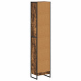 Book Cabinet Smoke Oak 40 x 30 x 189.5 cm Engineered Wood 886380