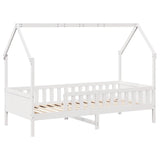 Kids Bed Frame with Drawers without Mattress 90x200 cm Solid Wood 3302033