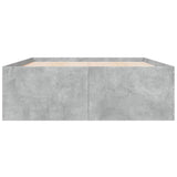 Bed Frame without Mattress Concrete Grey 120x190 cm Small Double 3280954