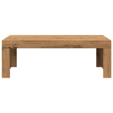 Coffee Table Artisan Oak 102x50x35 cm Engineered Wood 856683