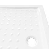 Shower trays 90 x 70 x 4 cm ABS 148896