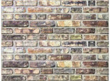Wall Panels 10 pcs Multicolour 100 x 50 cm EPS Foam 332928