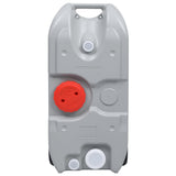 30134 Wheeled Water Tank for Camping 40 L Grey