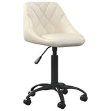 Dining Chair Cream Velvet 335359