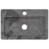 Sink Grey 38x24x6.5 cm Marble 149188