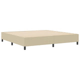 Platform Bed Frame Grey Green 200 x 200 cm Fabric 3337431