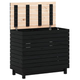 Laundry Basket 88.5x44x76 cm Solid Wood Pine 833333