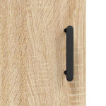 Highboard Sonoma Oak 69.5x34x180 cm Engineered Wood 3198220