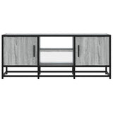 TV Cabinet Grey Sonoma 100x35x41 cm Engineered Wood and Metal 848837