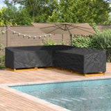 Furniture Cover Black 355 x 275 x 80 cm 600D Oxford Fbric 4105704