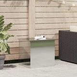 Outdoor Storage Box Silver 55 x 50.5 x 50 cm Steel 874579