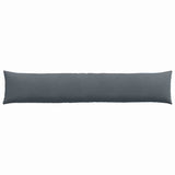 Sofa Pillows 2 pcs Dark Grey 200 x 40 cm Corduroy Fabric 42013886