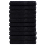 Guest Towel SOLUND 25 pcs Black 80 x 200 cm 550 gsm 42008317
