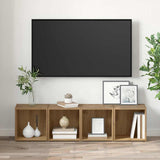 TV Cabinet Set Wall-mounted 4 pcs Artisan Oak 37 x 35 x 37.5 cm 875090
