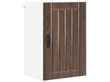 Wall Cabinet LUCCA Brown Oak 40 x 31 x 80 cm Engineered Wood 885032
