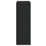 Highboard Black Engineered Wood 68x37x109 cm Highboard 3295851