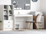 Desk White 80 x 40 x 76 cm 869386