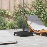 Outdoor Umbrella Base Black 45 x 45 x 31.5 cm Steel , Concrete 42010008