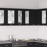Hanging Cabinet Black Oak 60 x 31 x 60 cm Engineered Wood 863152