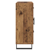 Sideboard Old Wood 69.5 x 34 x 90 cm Engineered Wood and Iron 881540