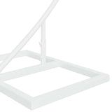Single Wedding Arch White 220 x 45 x 200 cm Steel 42023029