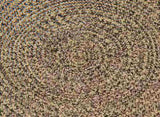 Area Rugs Natural and Black 60 x 200 cm Jute 42010614