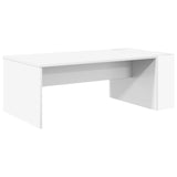 Coffee Table White 95 x 50 x 34 cm Engineered Wood 8000164