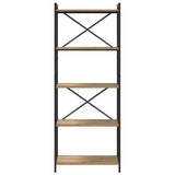 Bookshelf Artisan Oak 60 x 30 x 155 cm Engineered Wood 868388