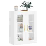 Wall Mounted Cabinet White 69.5x34x90 cm 828460