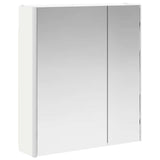 Bathroom Mirror Cabinet White 63.5 x 15.5 x 70 cm 889239