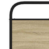 Replace Headboard Sonoma Oak 180 cm Steel and Engineered Wood 4100294