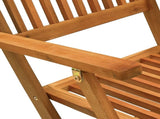 Garden Dining Set Wood Solid Acacia wood 5 piece set Foldable 3203352