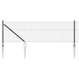 Welded Wire Fence with Spikes 10 x 0.8 m 3351176